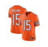 Men Nike Chicago Bears #15 Josh Bellamy Limited Orange Rush Vapor Untouchable NFL Jersey