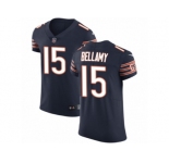 Men Nike Chicago Bears #15 Josh Bellamy Navy Blue Team Color Vapor Untouchable Player NFL Jersey
