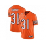 Men Nike Chicago Bears #31 Marcus Cooper Limited Orange Rush Vapor Untouchable NFL Jersey