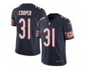Men Nike Chicago Bears #31 Marcus Cooper Navy Blue Team Color Vapor Untouchable Limited Player NFL Jersey