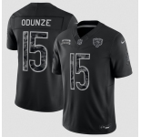 Men's Chicago Bears #15 Rome Odunze Black 2026 F.U.S.E. Salute to Service Limited Football Stitched Jersey