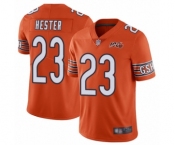Men's Chicago Bears #23 Devin Hester Orange Alternate 100th Season Limited Football Jersey