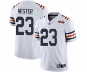Men's Chicago Bears #23 Devin Hester White 100th Season Limited Football Jersey