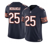 Men's Chicago Bears #25 Kyle Monangai Navy 2025 F.U.S.E. Vapor Untouchable Limited Football Stitched Jersey