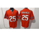 Men's Chicago Bears #25 Kyle Monangai Orange 2026 F.U.S.E. Vapor Untouchable Limited Football Stitched Jersey