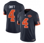 Men's Chicago Bears #4 D'Andre Swift Navy 2026 F.U.S.E. Rivalries Collection Limited Football Stitched Jersey