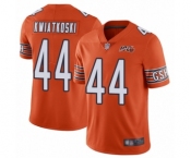 Men's Chicago Bears #44 Nick Kwiatkoski Orange Alternate 100th Season Limited Football Jersey