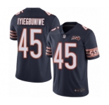 Men's Chicago Bears #45 Joel Iyiegbuniwe Navy Blue Team Color 100th Season Limited Football Jersey