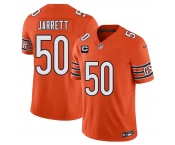 Men's Chicago Bears #50 Grady Jarrett Orange 2026 F.U.S.E. 2-Star C Patch Vapor Untouchable Limited Football Stitched Jersey