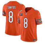 Men's Chicago Bears #8 Cairo Santos Orange 2026 F.U.S.E. 2-Star C Patch Vapor Untouchable Limited Football Stitched Jersey