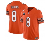 Men's Chicago Bears #8 Cairo Santos Orange 2026 F.U.S.E. 2-Star C Patch Vapor Untouchable Limited Football Stitched Jersey