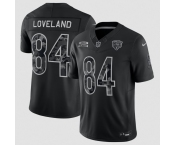 Men's Chicago Bears #84 Colston Loveland Black 2026 F.U.S.E. Salute to Service Limited Football Stitched Jersey
