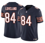 Men's Chicago Bears #84 Colston Loveland Navy 2025 Draft F.U.S.E. Vapor Untouchable Limited Football Stitched Jersey