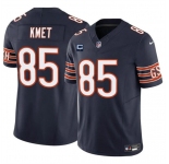 Men's Chicago Bears #85 Cole Kmet Navy 2024 F.U.S.E. With 1-star C Patch Vapor Untouchable Limited Football Stitched Jersey