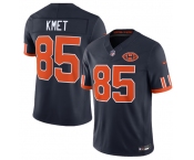 Men's Chicago Bears #85 Cole Kmet Navy 2026 F.U.S.E. Rivalries Collection Limited Football Stitched Jersey