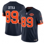 Men's Chicago Bears #89 Mike Ditka Navy 2026 F.U.S.E. Rivalries Collection Limited Football Stitched Jersey