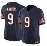 Men's Chicago Bears #9 Jahdae Walker Navy 2026 F.U.S.E. Vapor Untouchable Limited Football Stitched Jersey
