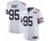 Men's Chicago Bears #95 Richard Dent White 100th Season Limited Football Jersey