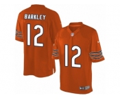 Men's Nike Chicago Bears #12 Matt Barkley Limited Orange Alternate NFL Jersey