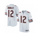 Men's Nike Chicago Bears #12 Matt Barkley Limited White NFL Jersey