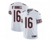 Men's Nike Chicago Bears #16 Pat O'Donnell Vapor Untouchable Limited White NFL Jersey
