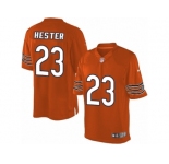 Men's Nike Chicago Bears #23 Devin Hester Limited Orange Alternate NFL Jersey