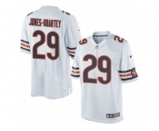 Men's Nike Chicago Bears #29 Harold Jones-Quartey Limited White NFL Jersey