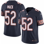 Men's Nike Chicago Bears #52 Khalil Mack Navy Blue Team Color Vapor Untouchable Limited Player NFL Jersey
