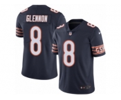 Men's Nike Chicago Bears #8 Mike Glennon Limited Navy Blue Rush NFL Jersey