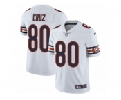 Men's Nike Chicago Bears #80 Victor Cruz White Vapor Untouchable Limited Player NFL Jersey