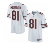 Men's Nike Chicago Bears #81 Cameron Meredith Limited White NFL Jersey