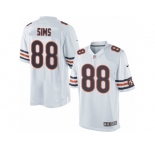 Men's Nike Chicago Bears #88 Dion Sims Limited White NFL Jersey