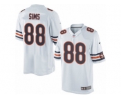 Men's Nike Chicago Bears #88 Dion Sims Limited White NFL Jersey