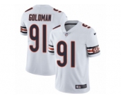 Men's Nike Chicago Bears #91 Eddie Goldman Vapor Untouchable Limited White NFL Jersey