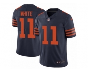 Nike Bears #11 Kevin White Navy Blue Alternate Men's Stitched NFL Vapor Untouchable Limited Jersey