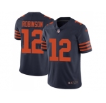 Nike Chicago Bears #12 Allen Robinson Navy Blue Alternate Men Stitched NFL Vapor Untouchable Limited Jersey