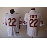 nike nfl jerseys chicago bears #22 matt forte white[nike limited]