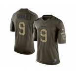 nike nfl jerseys chicago bears #9 robbie gould army green[nike Limited Salute To Service][gould]