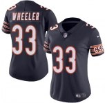 Women's Chicago Bears #33 Ian Wheeler Navy 2024 Vapor Football Stitched Jersey