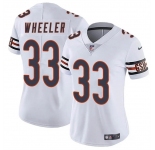 Women's Chicago Bears #33 Ian Wheeler White 2024 Vapor Football Stitched Jersey