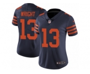 Women's Nike Chicago Bears #13 Kendall Wright Vapor Untouchable Limited Navy Blue 1940s Throwback Alternate NFL Jersey
