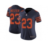 Women's Nike Chicago Bears #23 Devin Hester Vapor Untouchable Limited Navy Blue 1940s Throwback Alternate NFL Jersey