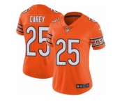 Women's Nike Chicago Bears #25 Ka'Deem Carey Vapor Untouchable Limited Orange Rush NFL Jersey
