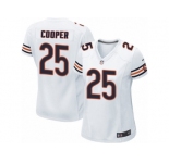 Women's Nike Chicago Bears #25 Marcus Cooper Limited White NFL Jersey
