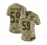 Women's Nike Chicago Bears #59 Danny Trevathan Limited Camo 2018 Salute to Service NFL Jersey