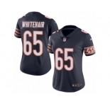Women's Nike Chicago Bears #65 Cody Whitehair Limited Navy Blue Rush NFL Jersey
