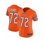 Women's Nike Chicago Bears #72 William Perry Vapor Untouchable Limited Orange Rush NFL Jersey