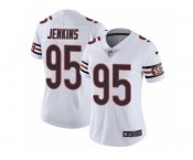 Women's Nike Chicago Bears #95 John Jenkins Vapor Untouchable Limited White NFL Jersey
