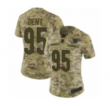 Women's Nike Chicago Bears #95 Richard Dent Limited Camo 2018 Salute to Service NFL Jersey