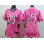nike women nfl jerseys chicago bears #23 hester pink[2012 nike love]